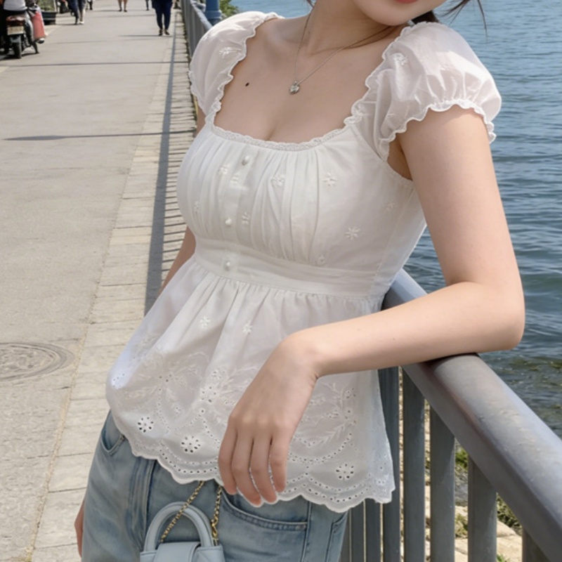 European summer new sweet lace - đánh giá và giá Street Fashion China Beautiful Girls