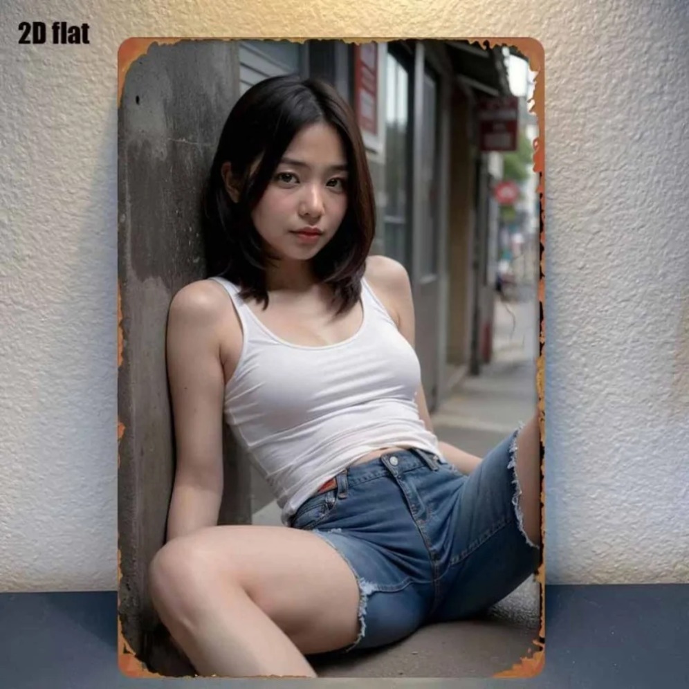 New Trendy HD Metal Wall Art - - đánh giá và giá Street Fashion Asian