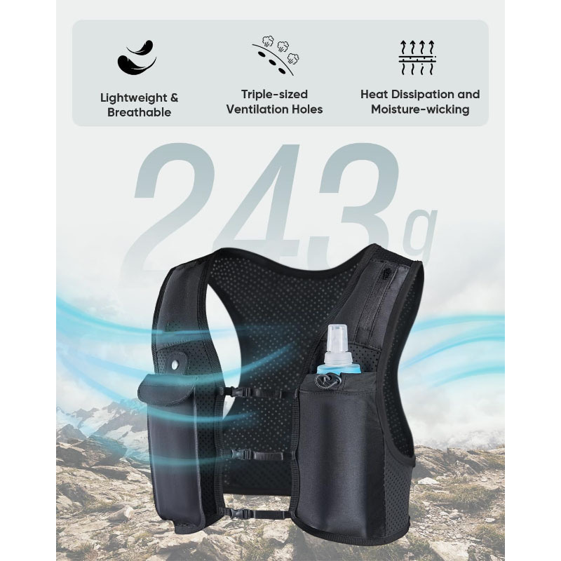 Reflective Hydration Running V - đánh giá và giá Reflective Jacket Running
