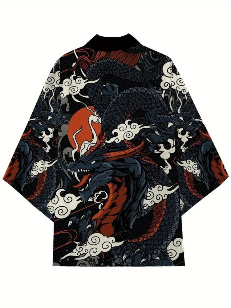 Men's Fashion Japanese Summer  - đánh giá và giá Street Fashion Kimono