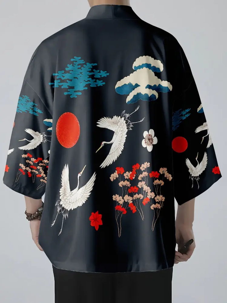Men's Fashion Japanese Summer  - đánh giá và giá Street Fashion Kimono